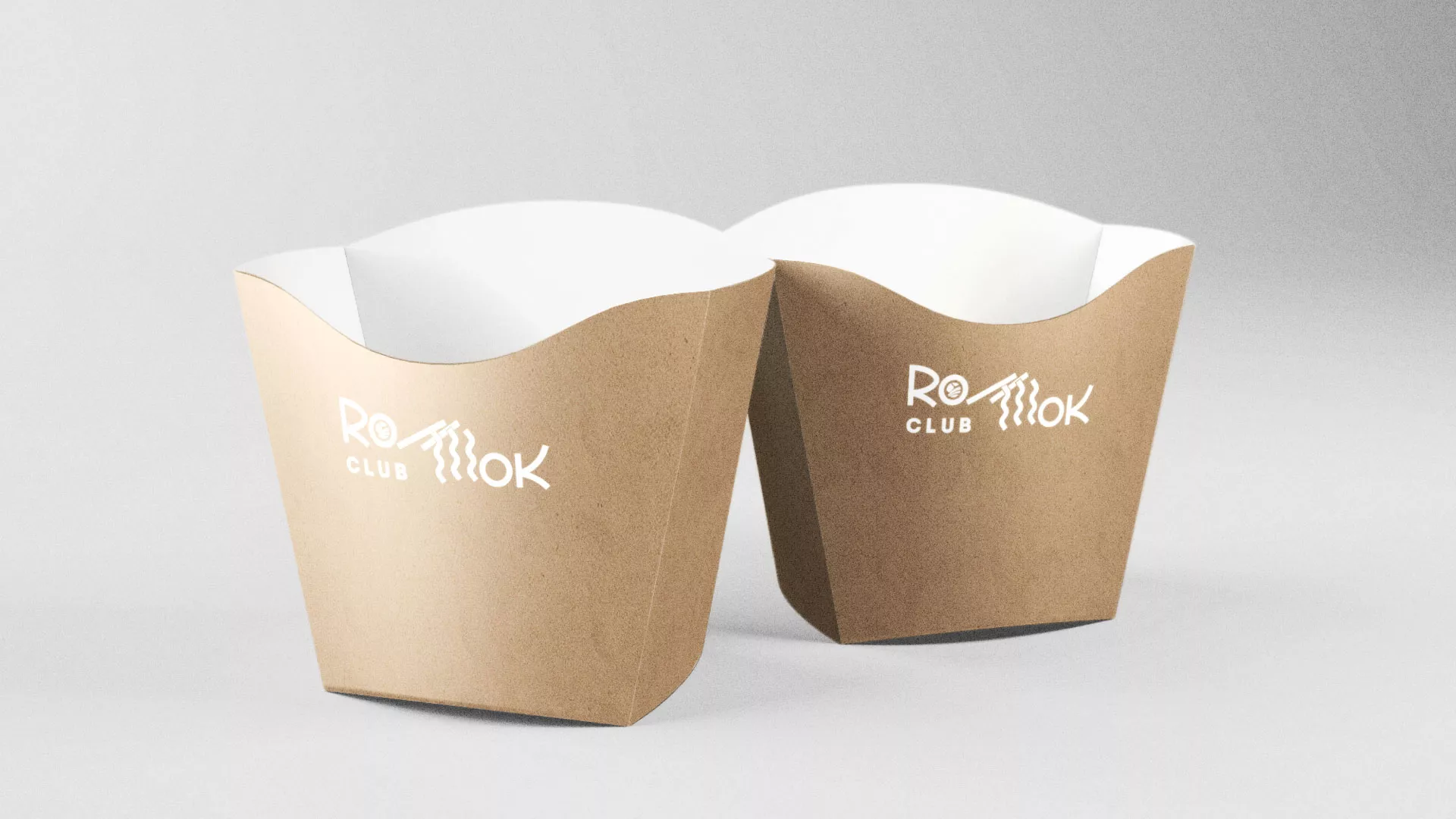 Создание логотипа суши-бара «Roll Wok Club» в Моршанске