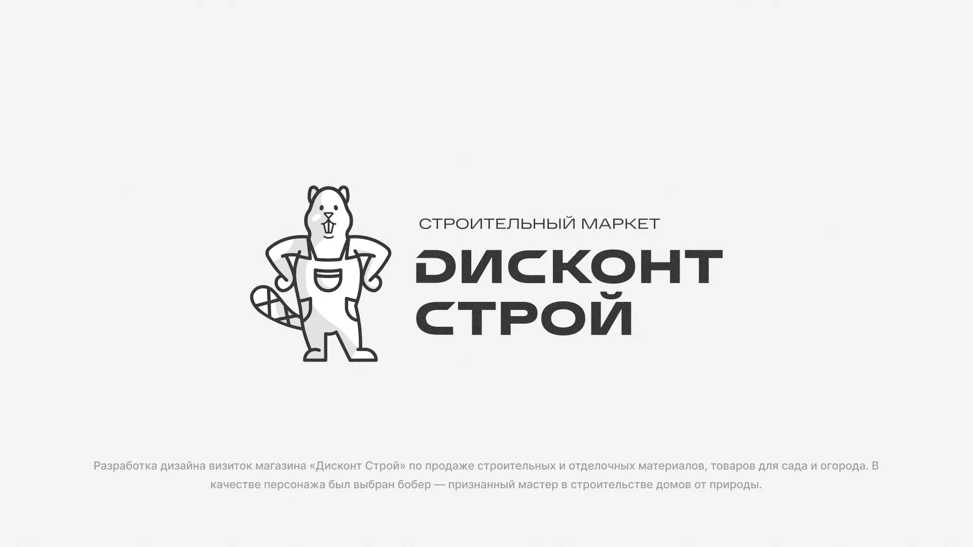 Разработка дизайна визиток магазина «Дисконт Строй» в Моршанске